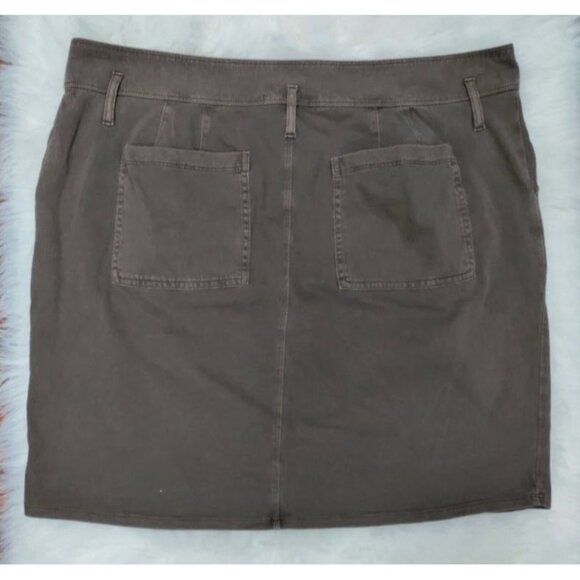 GAP Jersey Cotton Athleisure Tennis Stretch Low Rise Y2K Mini Skirt Women's L - Picture 4 of 13